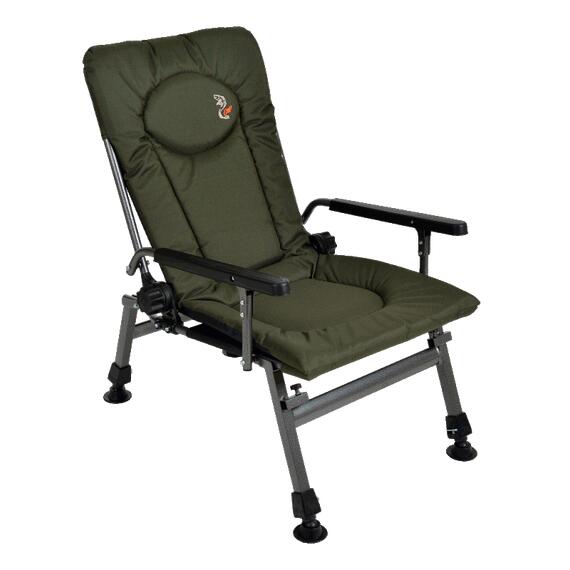 Кресло карповое складное M-Elektrostatyk F5R STP, фото 