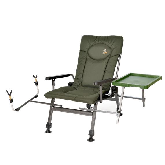 Кресло карповое складное M-Elektrostatyk F5R в комплекте с ST/P, фото , изображение 2