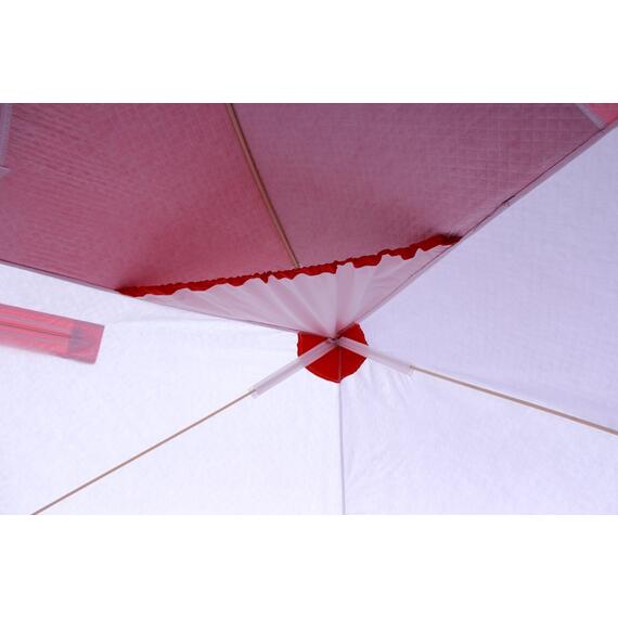 Палатка Медведь Куб-4 дубль для зимней рыбалки (утеплённая), фото , изображение 5