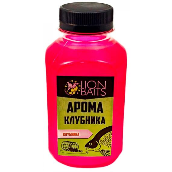 Lion Baits Арома Клубника - 300 мл, Вкус: клубника, фото 