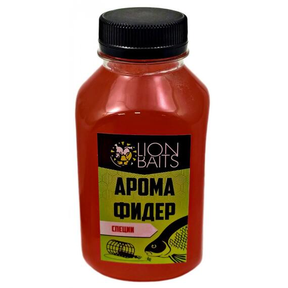 Lion Baits Арома Фидер специи - 300 мл, Вкус: Специи, фото 