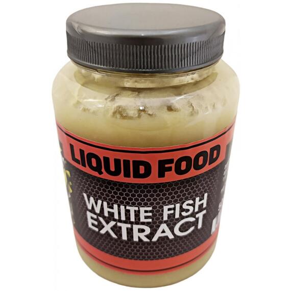 Lion Baits Жидкий ликвид LIQUID FOOD WHITE FISH EXTRACT - 500 мл, Вкус: WHITE FISH EXTRACT, фото 