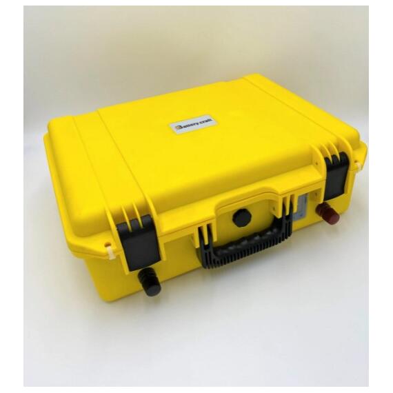 Аккумулятор BatteryCraft Lifepo4 36V 135Ah BMS 100 A c Bluetooth (желтый корпус), фото 