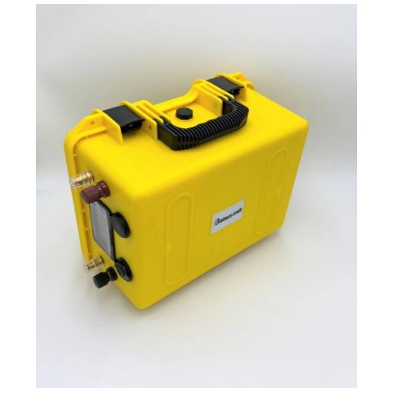 Аккумулятор BatteryCraft Lifepo4 12V 230Ah BMS 100 A c Bluetooth (желтый корпус), фото , изображение 2