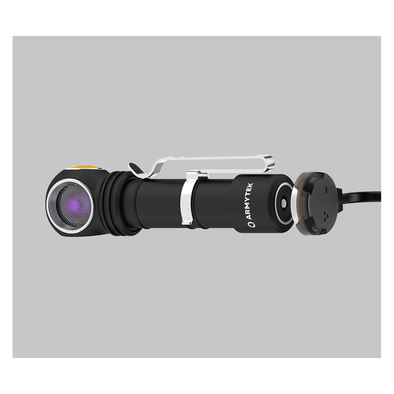 Фонарь Armytek Wizard C2 WUV / Белый и ультрафиолет / 1100 лм и 1595 мВт (400 нм) / TIR 70°:120°, фото , изображение 3