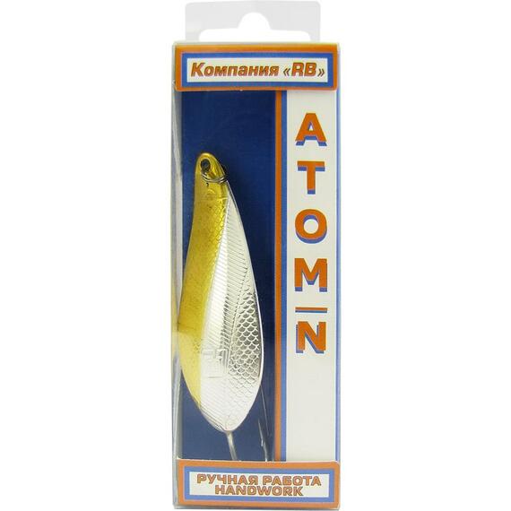 Блесна RB (Русская Блесна) Атом-N "незацепляйка" 10 гр - 02, Вес блесны (г): 10, Расцветка: 02, фото , изображение 2