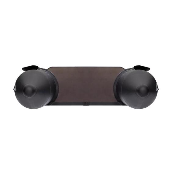 Надувная лодка Таймень NX 2850 СКК (слань-книжка киль) графит/чёрный, фото , изображение 7