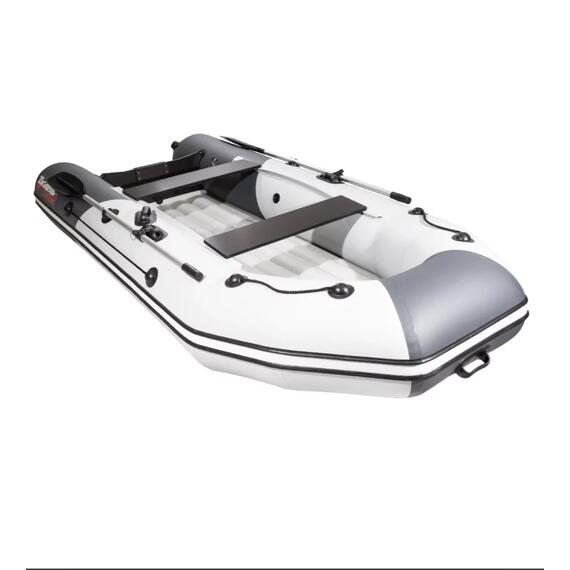 Надувная лодка Таймень NX 3200 НДНД светло-серый/графит, Расцветка: светло-серый/графит, Количество пассажиров: 3, фото , изображение 2
