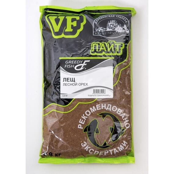 Прикормка GREEDY FISH ЛАЙТ ЛЕЩ ЛЕСНОЙ ОРЕХ, фото 