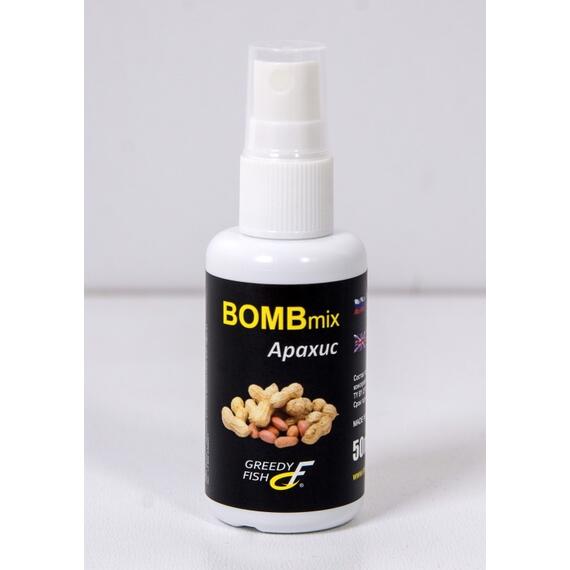 Спрей GREEDY FISH АРАХИС BOMBmix, фото 