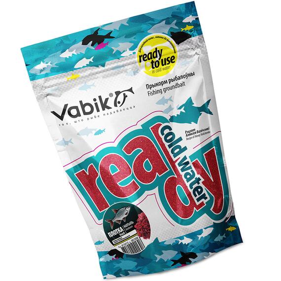 Прикормка Vabik READY COLD WATER Лещ Мотыль 750г, фото 