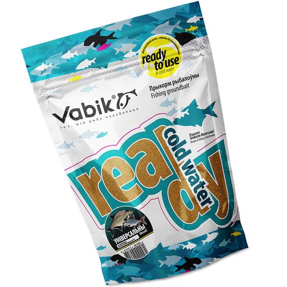 Прикормка Vabik READY COLD WATER Универсальная 750г, фото 