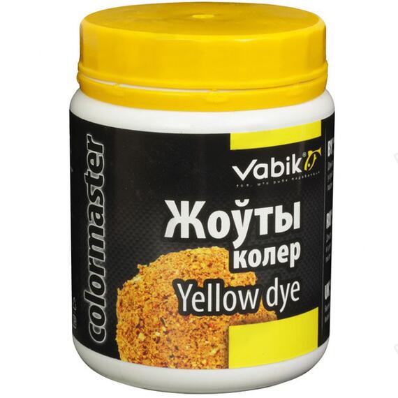 Компонент прикормки Vabik COLORMASTER Желтый 100г, фото 
