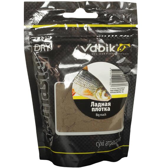 Аттрактант Vabik AROMASTER-DRY Крупная плотва 100г, фото 