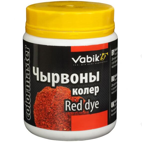 Компонент прикормки Vabik COLORMASTER Красный 100г, фото 