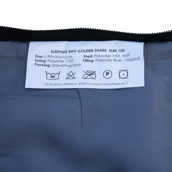Спальный мешок Golden Shark Elbe 150, фото , изображение 7