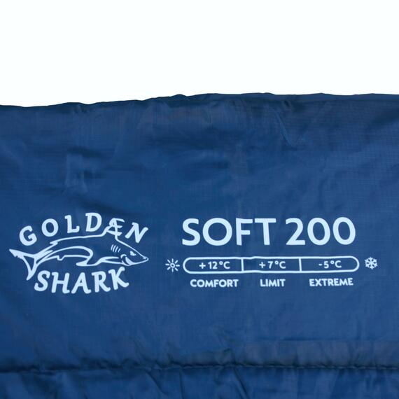 Спальный мешок Golden Shark Soft 200, 230х80см правая молния, фото , изображение 7