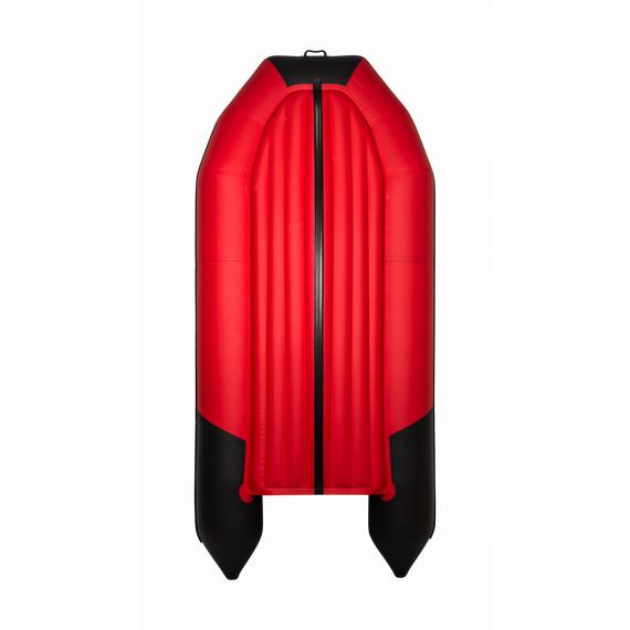 Надувная лодка Таймень NX 3600 НДНД красный/черный, Расцветка: красный-черный, Количество пассажиров: 5, фото , изображение 4