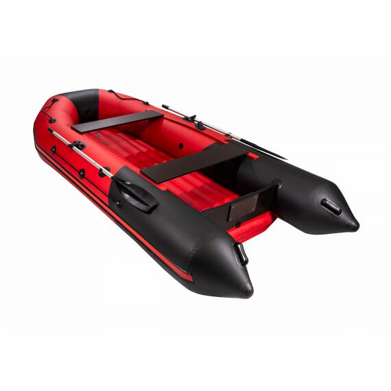 Надувная лодка Таймень NX 3600 НДНД красный/черный, Расцветка: красный-черный, Количество пассажиров: 5, фото , изображение 3