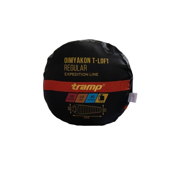 Спальный мешок Tramp Oimyakon Regular 225*80*55см (левый), фото , изображение 13