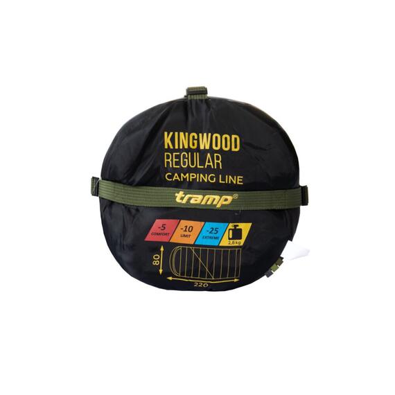 Спальный мешок Tramp Kingwood Regular 220*80см (правый), фото , изображение 14