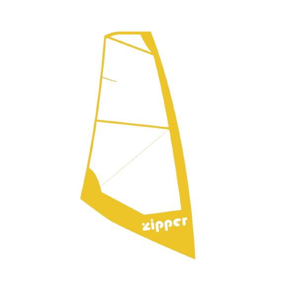 Надувная доска ZIPPER WindSUP Board (виндсап борд) YELLOW WD 10'6'' SAILKIT 5 LINE, фото , изображение 4