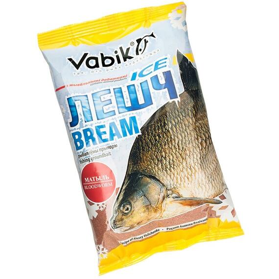 Прикормка зимняя VABIK ICE Bream Bloodworm 750 гр, фото 