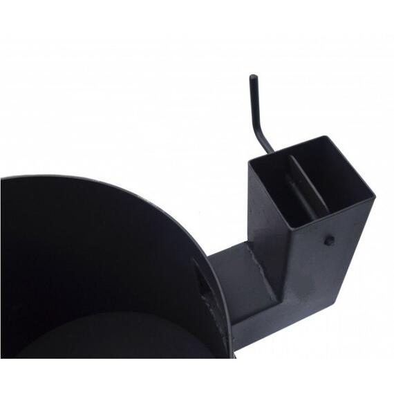 Печь туристическая Стандарт с дверцей и трубой, фото , изображение 3