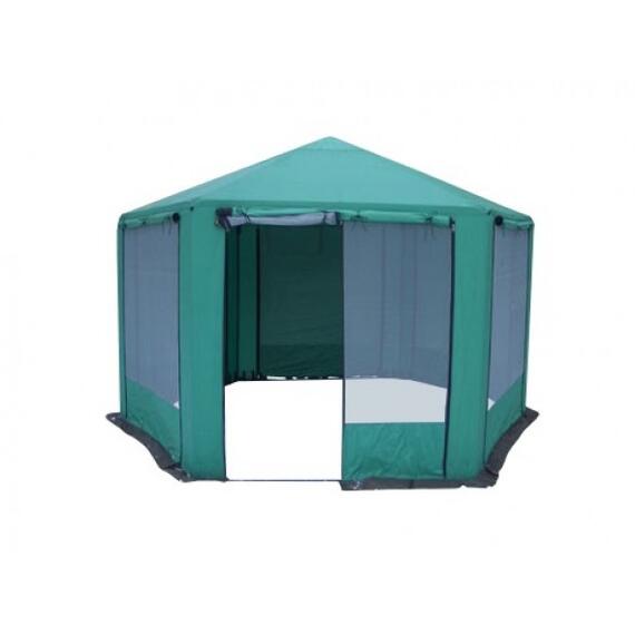 Шатер Митек «Пикник-шестигранник» зеленый, фото 