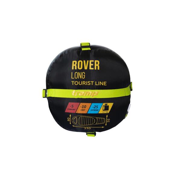 Спальный мешок кокон Tramp Rover Long 230*90*55 см (правый), фото , изображение 9