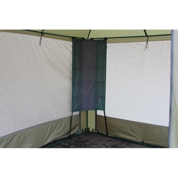 Полка подвесная угловая к шатрам Митек (5 секций), фото 