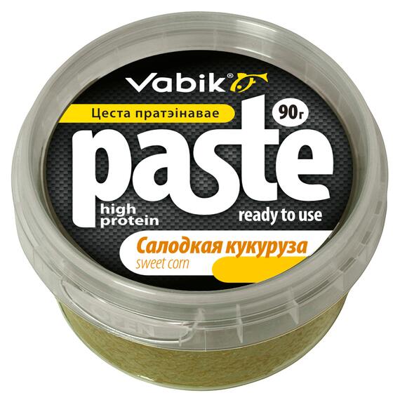Приманка Vabik PASTE тесто протеиновое Сладкая кукуруза 90г, фото 