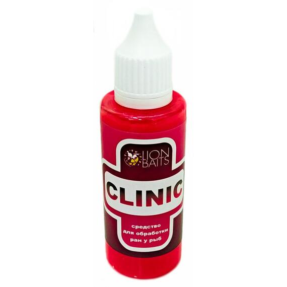Lion Baits Clinic - 50 мл Средство для обработки ран (розовый цвет), фото 