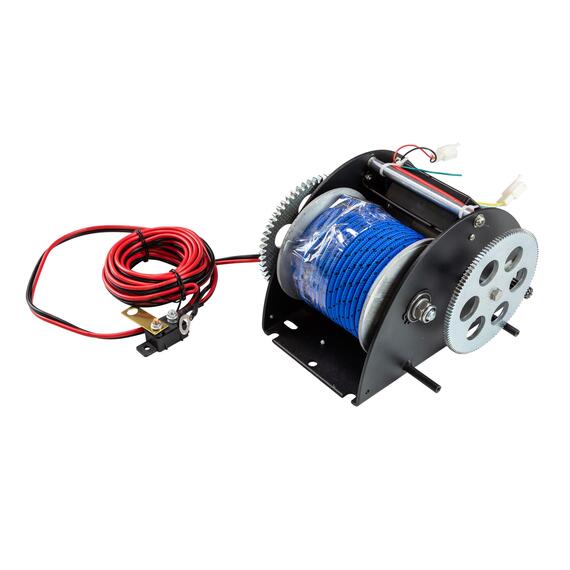 Якорная электрическая лебедка TRAC BigWater 45 (свободный спуск) + ПДУ(алюминиевый барабан), фото , изображение 3