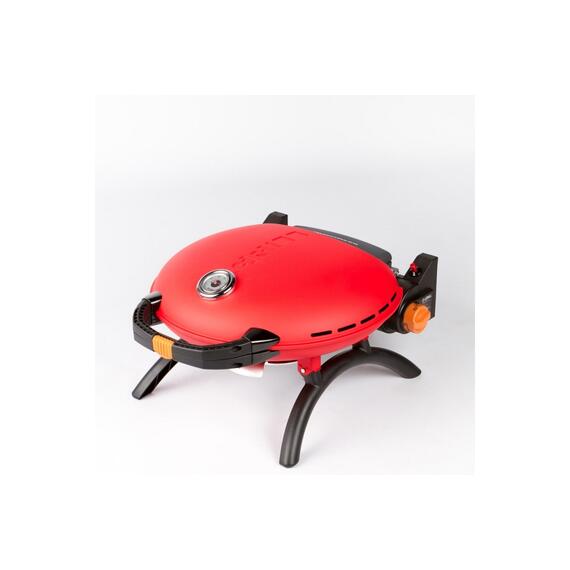 Портативный газовый гриль O-grill 700T красный (в комплекте адаптер тип А), Цвет: красный, фото , изображение 4