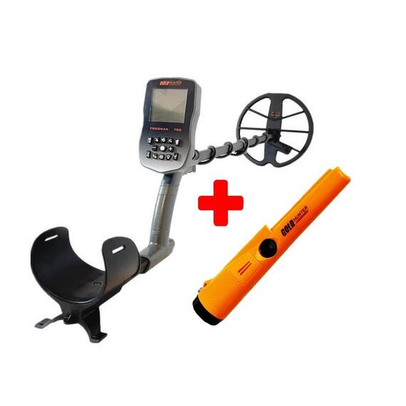 Металлоискатель Gold Hunter T90 Frogman с катушкой 11" + пинпоинтер TM, фото 