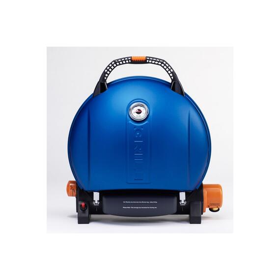 Портативный газовый гриль O-grill 800T синий (в комплекте адаптер тип А), Цвет: синий, фото 