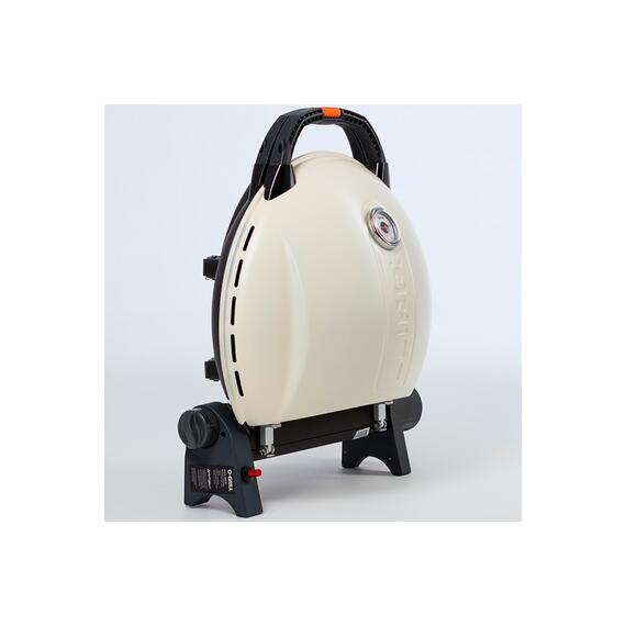 Портативный газовый гриль O-grill 900MT кремово-черный (в комплекте адаптер тип А), Цвет: кремово-черный, фото , изображение 2