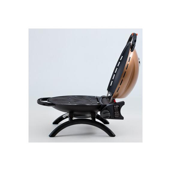 Портативный газовый гриль O-grill 900MT черно-золотой (в комплекте адаптер тип А), Цвет: черно-золотой, фото , изображение 6