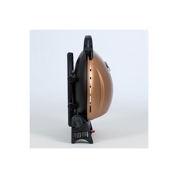 Портативный газовый гриль O-grill 900MT черно-золотой (в комплекте адаптер тип А), Цвет: черно-золотой, фото , изображение 8