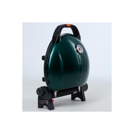 Портативный газовый гриль O-grill 900MT зелено-черный (в комплекте адаптер тип А), Цвет: зелено-черный, фото , изображение 2