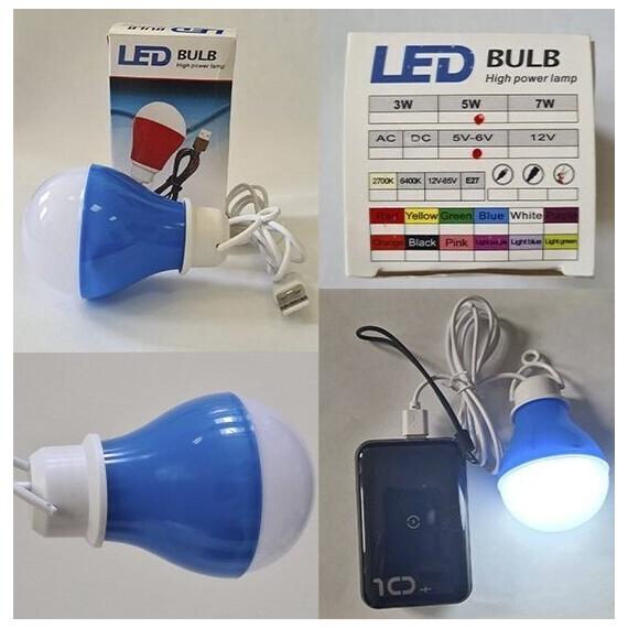 USB LED лампочка светодиодная Практик 5W, фото 