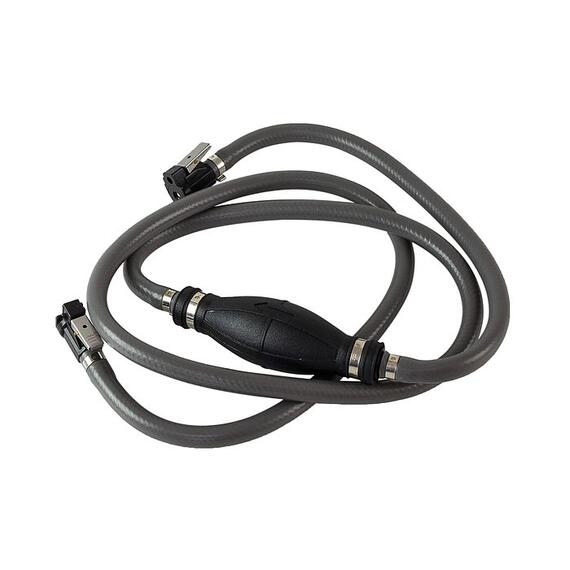 Шланг топливный 9/15 мм с грушей и топливными переходниками Yamaha, фото 