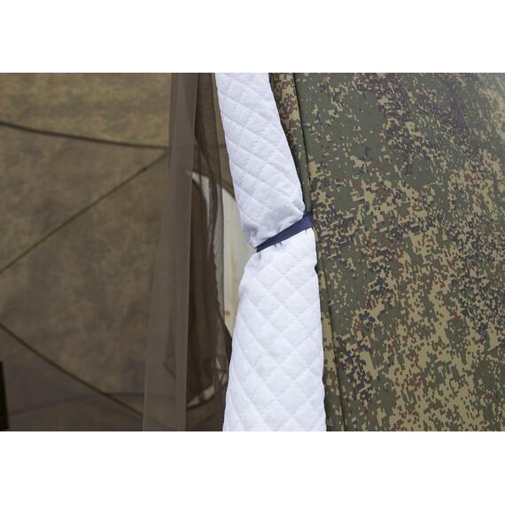 Палатка СТЭК КУБ 4 трехслойная дышащая (камуфляж пиксель), москитная сетка, Размер (см): сторона 2,5 м, высота 2 м (±0,03 м), Расцветка: камуфляж пиксель, Вместимость (чел): 4, фото , изображение 7