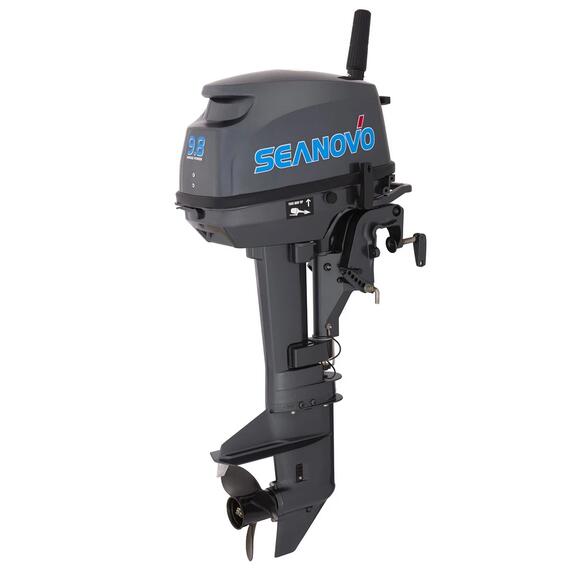Лодочный мотор 2T Seanovo SN 9.8 FHS + чехол в подарок, фото , изображение 4