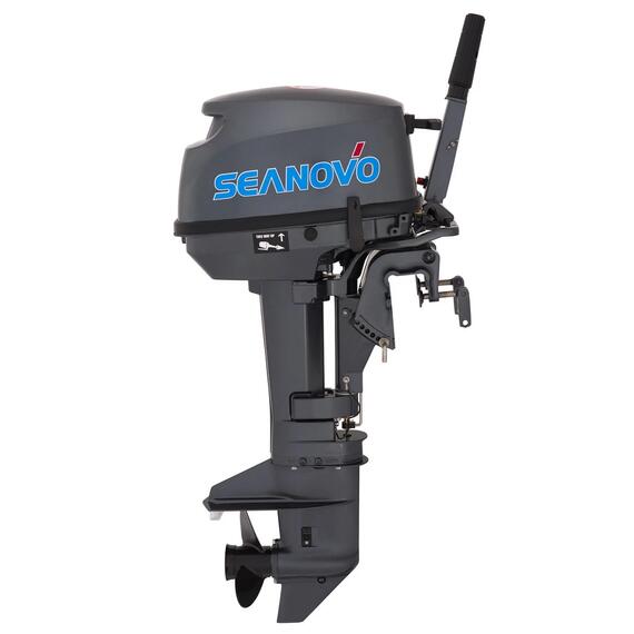 Лодочный мотор 2T Seanovo SN 9.8 FHS + чехол в подарок, фото , изображение 3