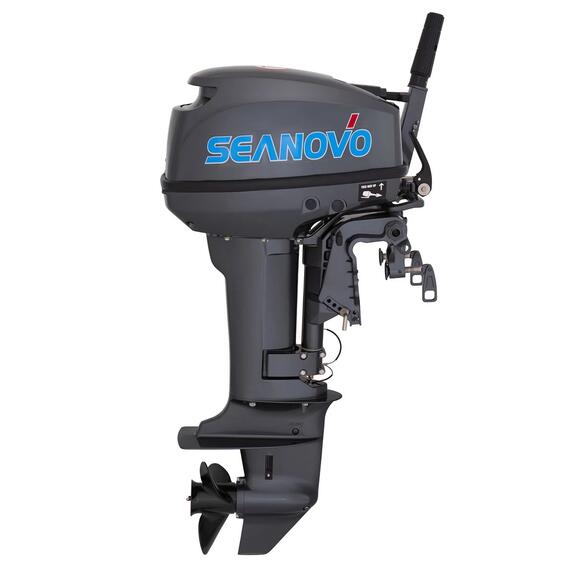 Лодочный мотор 2T Seanovo SN 15 FHS + чехол в подарок, фото , изображение 2