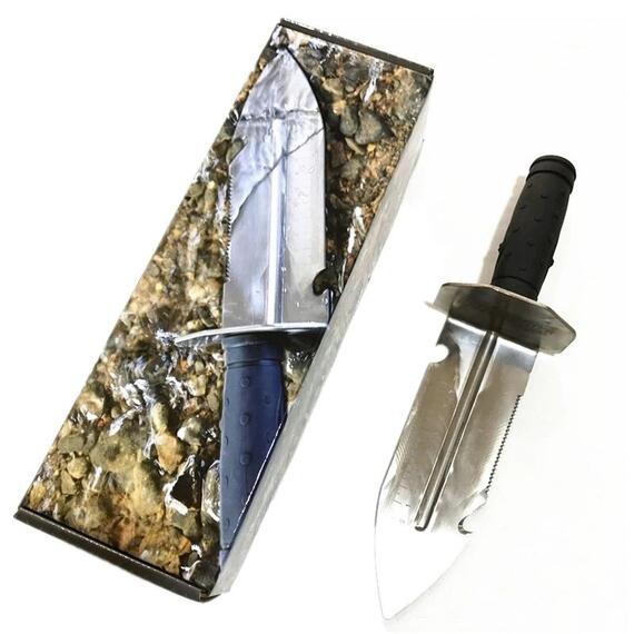 Совок EDGE Digger из нержавейки (Gold hunter), фото , изображение 6