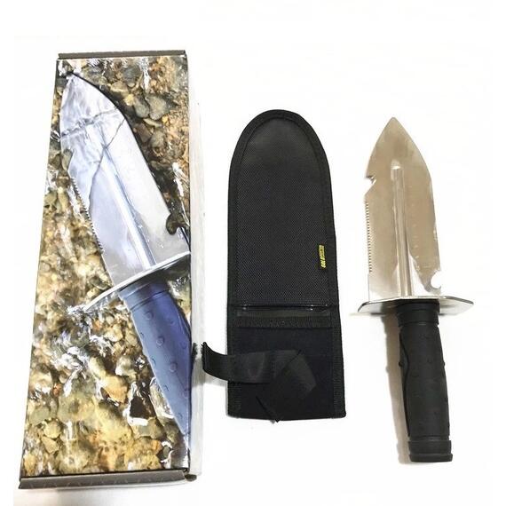 Совок EDGE Digger из нержавейки (Gold hunter), фото , изображение 5