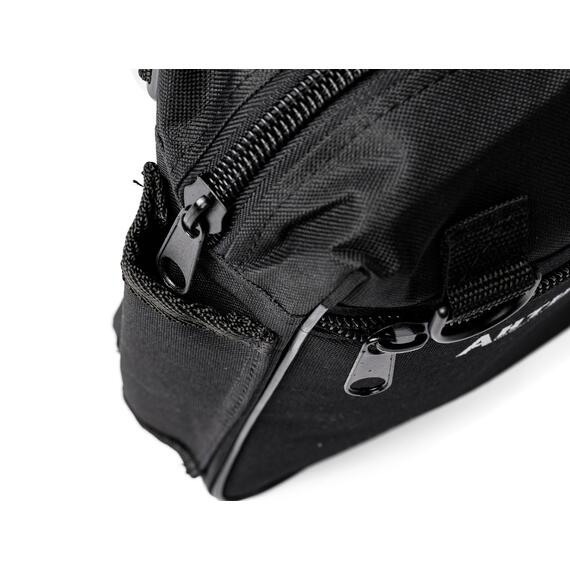 Сумка для находок поясная с креплением на ногу (черная), фото , изображение 6